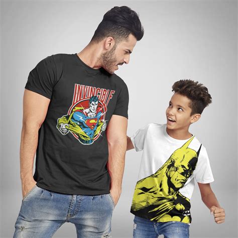 Batman. Batman dad and son tees
