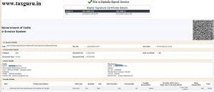 GST E-Invoice System- Highlights with FAQs