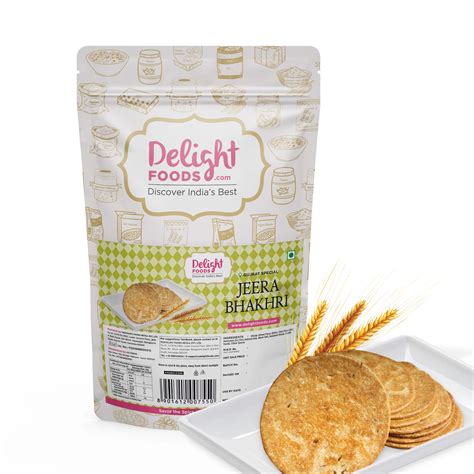 Buy Crispy Jeera Bhakri Online - Healthy Snack | Indian – Delight Foods