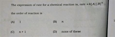 K Expression Rate Chemistry