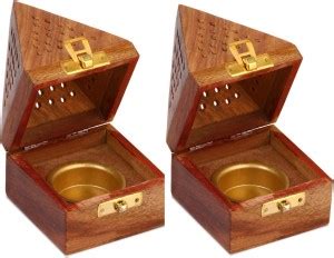 DigiRake Stand (Pack of 2), Computer Sambrani,Sheesham Wood, Batti ...