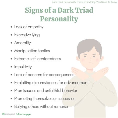 Dark Triad Personality Traits: Everything You Need to Know ...