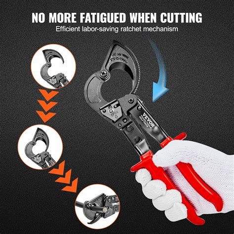 VEVOR Ratcheting Cable Cutter, 10" Manual - VEVOR Blog