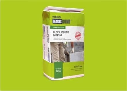 Magicrete's MagicBond - Block Joining Mortar - 40kg - Dry Mix ...