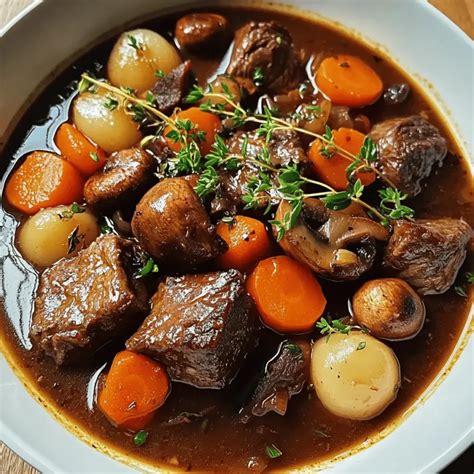 Savory French Beef Stew for the Ultimate Cozy Dinner