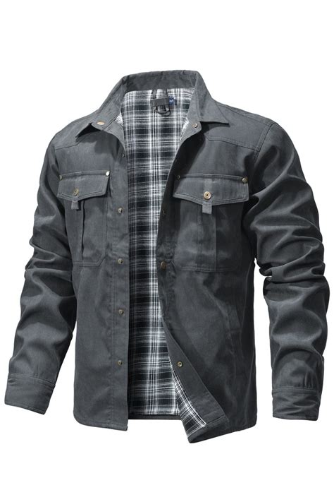 Shop Plaid and Checked Flannel Jackets for Men & Women