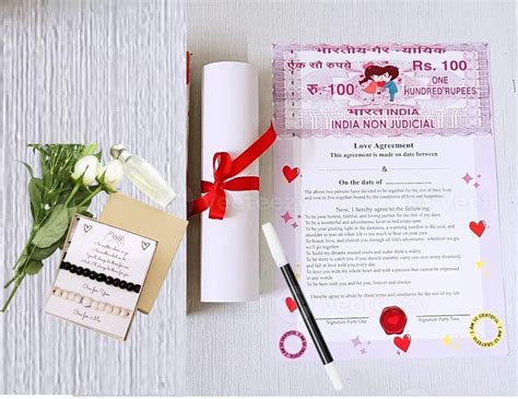 Guuchuu Love Contract Agreement/Love Agreement Certificate with Pre ...