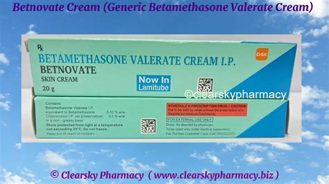 Betnovate Cream (Generic Betamethasone Valerate Cream) | PPT