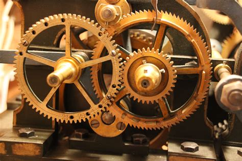 Free Images : technology, antique, wheel, clock, time, old, spoke, gear, drive, metal, nostalgia ...
