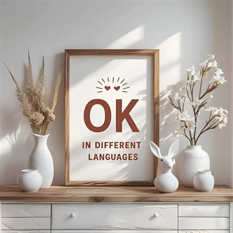 Ok in Different Languages: A Global Expression of Agreement