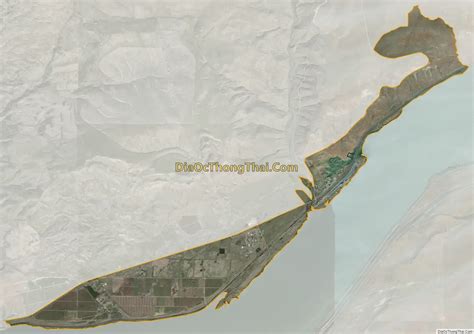 Map of Roosevelt CDP, Washington - Thong Thai Real