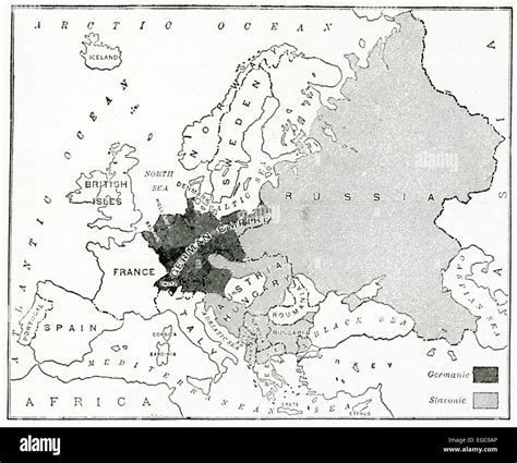 Map europe 1914 hi-res stock photography and images - Alamy