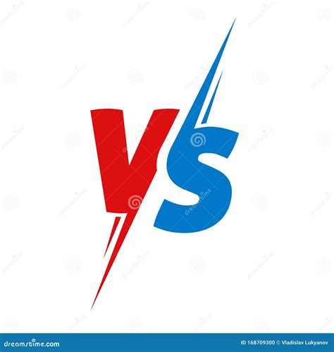 VS. Versus letter logo. Battle | Work Illustrations ~ Creative Market