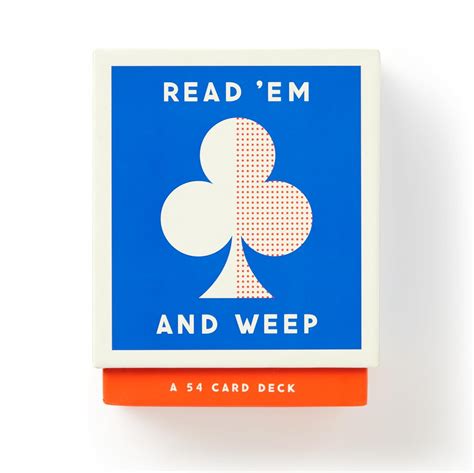 Buy Read Em and Weep Playing Card Set Book Online at Low Prices in ...