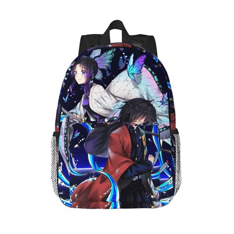 Demon Slayer Backpac Large Capacity Laptop Bags Lightweight Work Travel ...