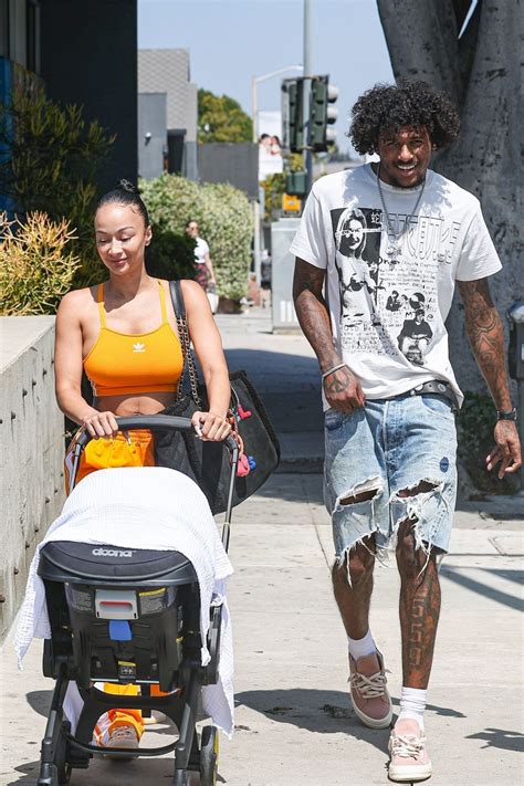 DRAYA MICHELE and Jalen Green Out with Their Newborn Baby in West ...
