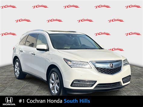 Pre-Owned 2016 Acura MDX w/Advance/Entertainment Sport Utility in McMurray #4600507A | #1 ...