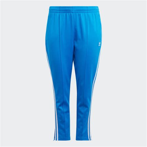 adidas Adicolor SST Track Pants (Plus Size) - Blue | Free Shipping with ...