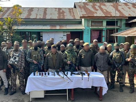 Manipur: Joint operations by Indian Army, police results in recovery of ...