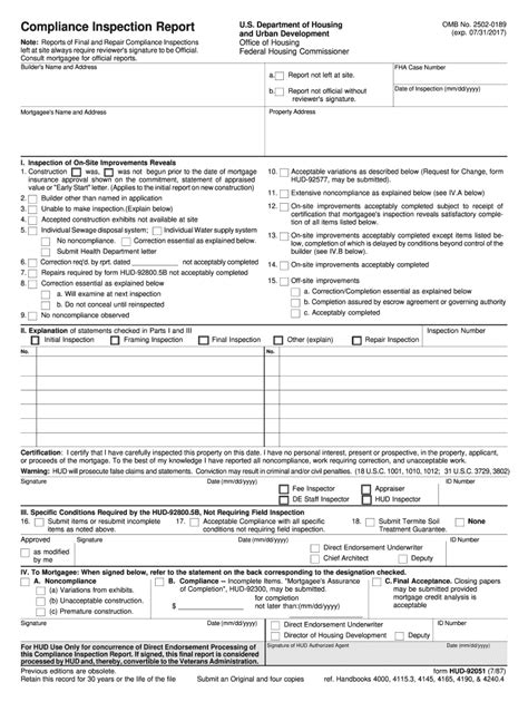 HUD-92051 Form - Fill Online, Printable, Fillable, Blank - pdfFiller