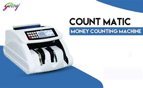 Godrej Security Solutions Count Matic Cash/Currency Counting Machine ...