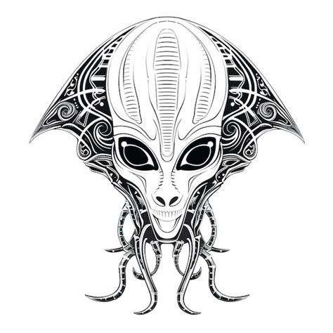 Alien Head Side Profile 的图像结果