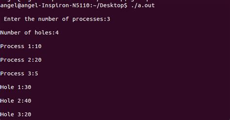 Image result for First Fit Program in C