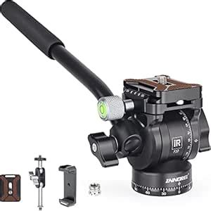 Buy INNOREL Tripod Fluid Head Pan Tilt Head Mini Pan Metal Camera Video ...