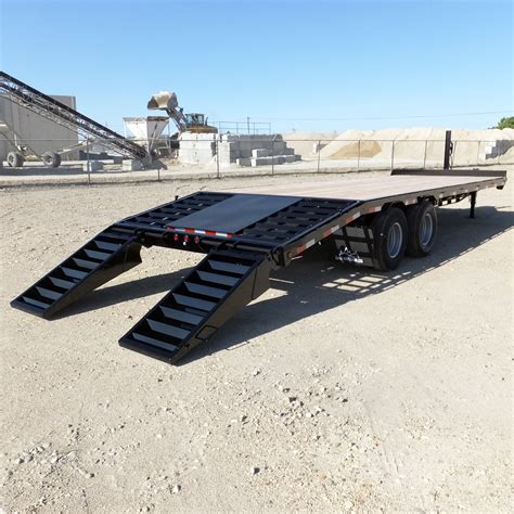 Snake River Trailer Co - 24k Pintle Flatbed Trailer Models