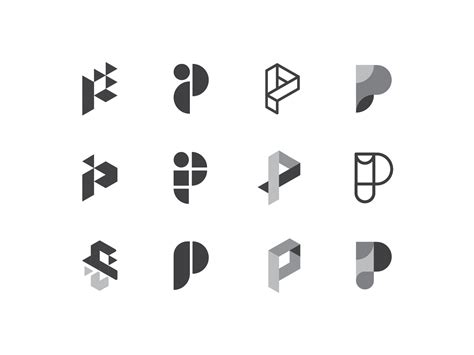 Letter P Logo Collection Graphic by Buqancreativestd · Creative Fabrica