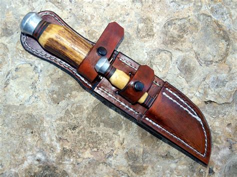 Robert wright js hunter bowie double sheath – Artofit