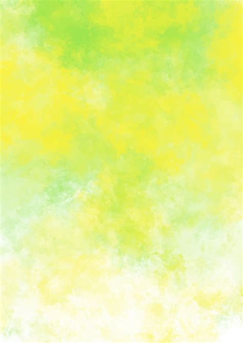 Beautiful bright yellow and green watercolor background. Abstract vivid ...