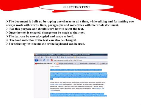 Selecting Text 的图像结果
