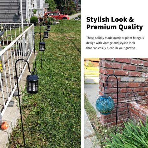 Crochet De Berger Exterieur 2 Pack Shepherd Hook Poles - 108 Inch Heavy ...