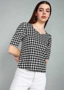 Puff Sleeve Tops - Buy Puff Sleeve Tops online at Best Prices in India ...
