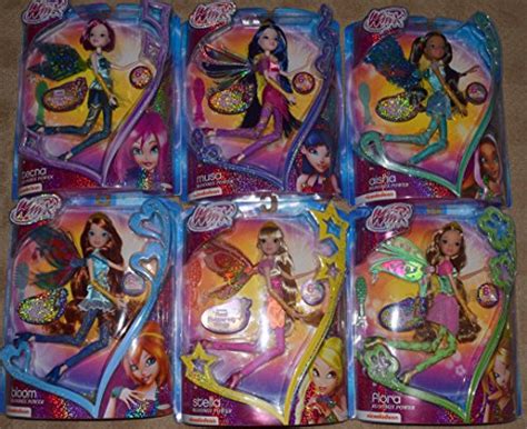 Buy Nickelodeon Winx Club Bloomix Power Complete Bundle of 6 Dolls ...