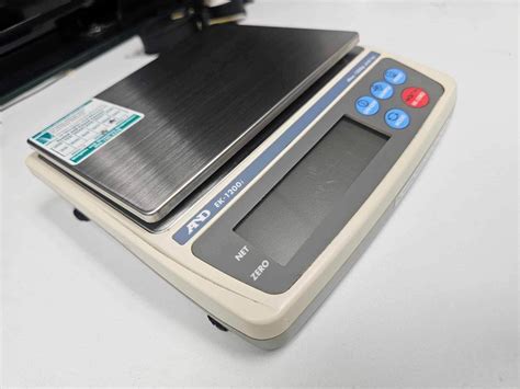 AND+Weighing+Lab+Balance+EK-1200I+NTEP%2C+1200+Grams+x+0.1+Grams for ...