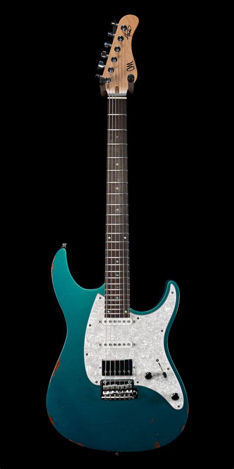 Mayones Aquila V24 Aged – Aged Metallic Dark Turquoise Nitro | Axe Palace