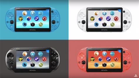 TGS: 2015 Sony reveals four new game-themed PS Vita hardware
