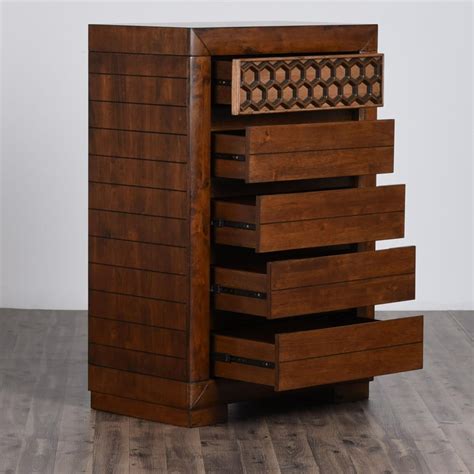 Buy Heritage Chest of 5 Drawers - Brown from Home Centre at just INR ...