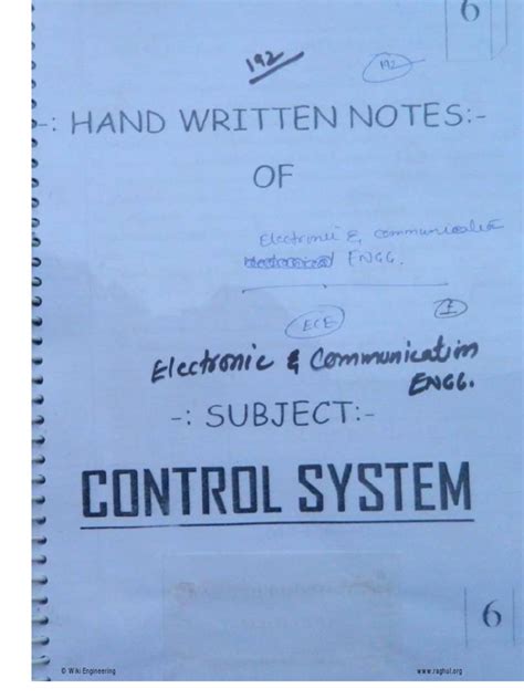 Image result for Revise Control System Notes