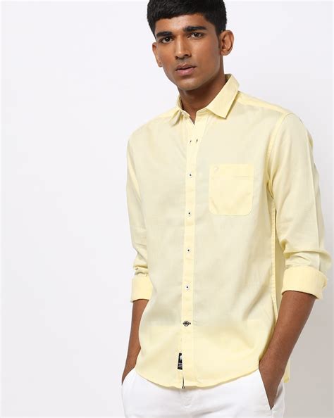 Yellow Shirt For Men