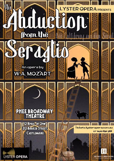 The Abduction from the Seraglio by Wolfgang Amadeus Mozart, Phee ...