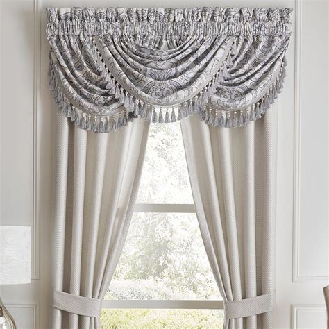 Buy Croscill Seren Waterfall Swag Valance, Blue Online at Low Prices in ...
