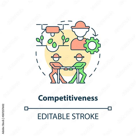 Competitiveness Visual Example 的图像结果