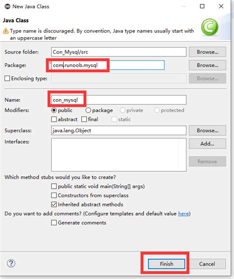 Connect Java to MySQL SRC 的图像结果