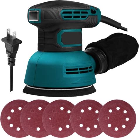 Oubit Random Orbit Sander, Orbital Sander with 5Pcs Sandpapers, 6 ...