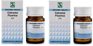 Dr.Willmar Schwabe India Calcarea Fluorica 30X Tablets Price in India ...