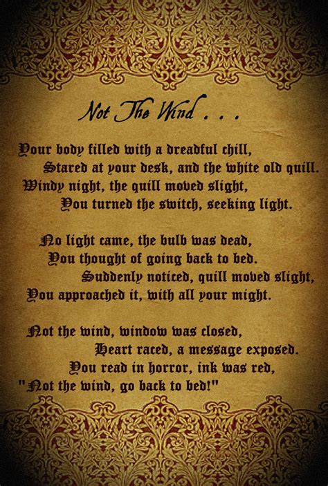 Horror Poem Halloween Poems, Vintage Halloween, Poems Dark, Creepy ...