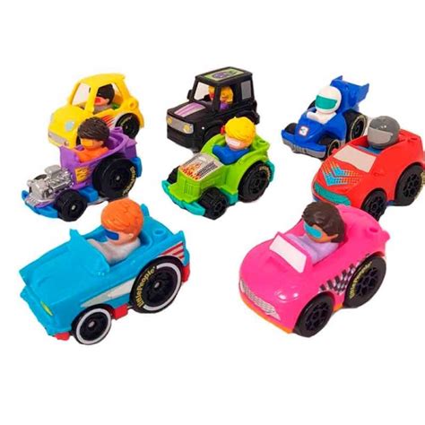 Mirax Hobbies - MATTEL GMJ18 LITTLE PEOPLE WHEELIES SMALL VEHICLES SURTIDO